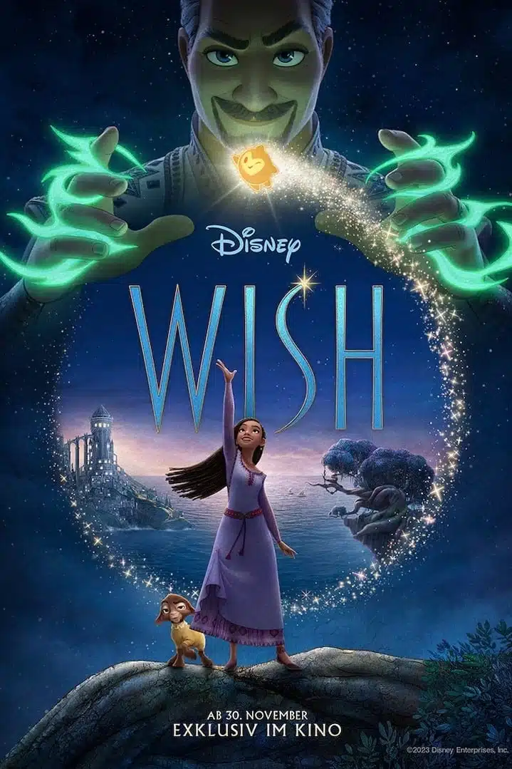Disney's Wish streaming on IPTV – magical animated movie for all ages